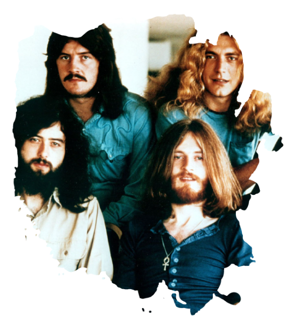 Led Zeppelin in the late sixties