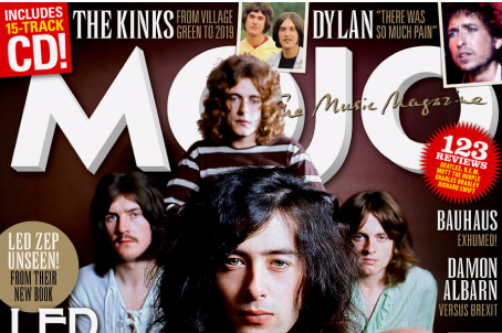 Mojo Magazine Led Zeppelin cover