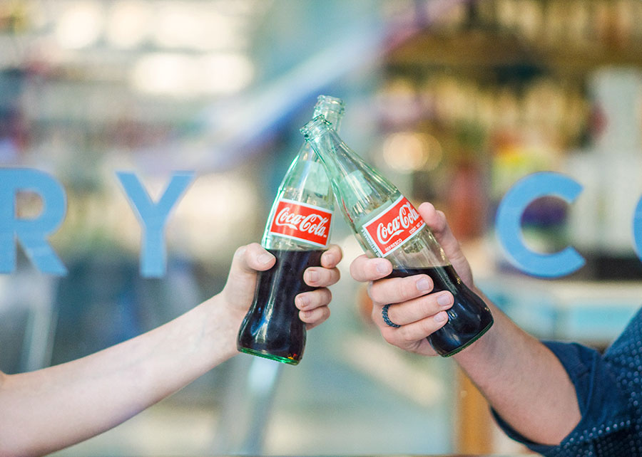 Image of Coca Cola Bottles