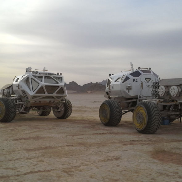 Image of two rovers